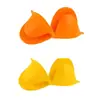 Venta Directa 43g Guantes de Silicona Engrosada con Aislamiento Térmico para Horno, Microondas, Freidora de Aire, Agarraderas de Silicona Anti-quemaduras para Cocina