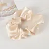 Goma para el Cabello tipo Almohada con Relleno de Algodón, Goma de Seda Satinada para Dormir, Goma para Moño, Accesorio para el Cabello