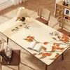 Nuevo mantel de mesa estilo chino, impermeable, a prueba de aceite, lavable, resistente al calor, mantel, lujo ligero, mantel de mesa de comedor de alta gama, protector de escritorio de mesa de café
