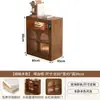 Mesa alta extensible, mesa de isla, aparador para uso doméstico, separador de sala de estar integrado, mueble lateral de sofá montado en la pared para balcón de apartamento pequeño