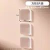 Adesivos anti-colisão para maçaneta de porta almofada de silicone silenciosa adesivos para porta de geladeira batente de porta artefato anti-colisão adesivos de partículas para parte traseira da porta do armário