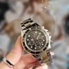 Reloj Al Por Mayor Comercio Exterior Aliexpress Tendencia Deportiva Calendario Reloj de Hombre Tres Ojos Seis Manecillas Reloj Decorativo Precio de Fábrica Venta Directa