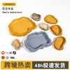 Tortuga Semiacuática Bañera para Tortugas Lagarto Reptil Mascota Comedero para Mascotas Recipiente de Agua Resina Serpiente Borde Amarillo Lagarto Grande Cangrejo Ermitaño