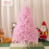 Árbol decorativo rosa claro de 1,8 metros Paquete de árbol de Navidad de 1,5 metros 1,2 2,1 2,4 cerezo rojo degradado red social ins