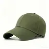 Gorra de Béisbol Personalizada de Algodón Puro para Hombre, Se Puede Imprimir con Logo, Gorra Simple de Visera de Pato para Cabeza Grande, Sombrero de Sol de Ala Ancha para Exteriores para Mujer