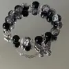 Pulsera de Cristal con Cuentas de Mariposa, Pulsera de Diseño de Alta Gama Ins, Regalo para Novia, Nueva Pulsera de Mejor Amiga de Aspecto Caro