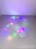 Cadena de Luces Decorativa de Flor Eterna con Siete Colores, Blanco Cálido, Parpadeo Rápido y Lento, Luces Ajustables de Tres Velocidades, Decoración Festiva