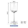 Envío Directo en Stock de Vasos de Vidrio Domésticos de Alta Calidad, Vasos de Agua Altos y Bajos, Copas de Vino de Pie con Forma de Capullo de Flor de Lujo Ligero, Copas de Cóctel