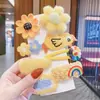 Nuevos Accesorios para el Cabello de Moño para Niños, Pinzas para el Cabello de Felpa Color Café con Leche, Pinzas Laterales Lindas para Niñas, Accesorios para el Flequillo