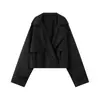 Ropa europea y americana transfronteriza para mujer ZA AliExpress de venta caliente, chaqueta nueva de moda versátil y elegante