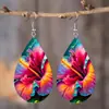 Aretes de Acrílico Gota de Agua Producto Nuevo Día de San Valentín Submarino Acrílico Regalo Transfronterizo Mariposa Aretes para Mujer y Navidad