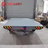 Carrete de cable suministro de energía coche plataforma plana eléctrico transferencia de bobina tierra coche plano taller equipo mecánico manejo pista coche plano