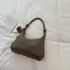 Bolsa Casual Lisa Tipo Bolinho para Mulheres, Nova Bolsa Tote Vintage Outono 2026, Bolsa Transversal de Grande Capacidade para o Dia a Dia