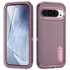 Funda para teléfono Google de Amazon, una funda para teléfono 3 en 1 anti-caídas y a prueba de polvo con un tapón antipolvo, adecuada para el teléfono Pixel 9