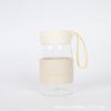 Taza de vidrio para mujer, de alto valor de color, mini taza portátil para café, jugo, desayuno, taza de leche de soja, taza de agua potable, taza de té