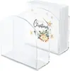 Compra Transfronteriza Más Vendida de Acrílico Exquisito, Portanapkins Transparente para Mesa de Comedor, Portanapkins de Acrílico