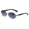[Personalizado] Gafas de Sol de Diseñador de Alta Gama para Mujer, Gafas Redondas Europeas y Americanas, Estilo Punk Retro, Gafas Transfronterizas con Protección Solar