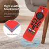 Adequado para Controle Remoto de Voz Amazon Alexa 3ª Geração Capa Protetora de Silicone com Design Luminoso Vazado