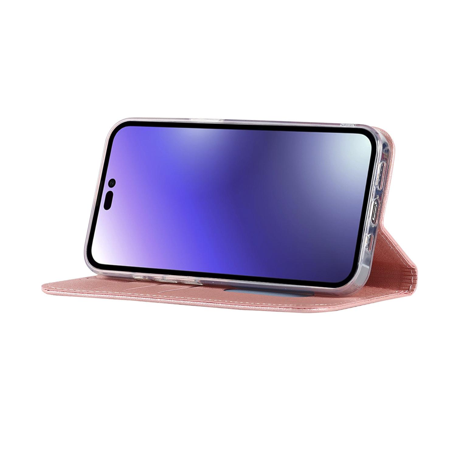 iPhone 14 Pro Max 挂绳蚕丝纹皮
