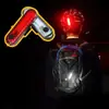 Venta Directa de Comercio Exterior Accesorios para Ciclismo Luz Trasera para Bicicleta Ciclismo Nocturno al Aire Libre Carga USB Luz de Advertencia de Seguridad Cob de Alto Brillo
