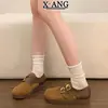 Zapatos de Mujer Cómodos de Cuero Genuino Suela Ultrasuave Totalmente Cubiertos Estilo Birkenstock Otoño 2026 Nuevos Mocasines Casuales