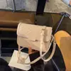 Nova Bolsa Transversal Color Blocking Textura de Alta Qualidade Padrão Simples de Diamante de Verão Bolsa Quadrada Pequena Tendência Bolsa Feminina Elegante Moda Ombro Único