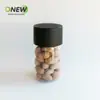 Bote de Plástico de 750ml Frasco Transparente de Plástico para Alimentos Empaque de Cacahuates Nueces Dulces Comida Frita Liofilizada Botella