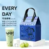 Bolsa de embalaje para té de leche, bolsa aislante desechable, bolsa para café, bolsa aislante comercial especial de papel de aluminio engrosado para llevar, bolsa de aislamiento frío