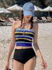 2025 Novo Fato de Banho Separado Triangular para Mulheres Cobrindo a Barriga e Emagrecendo Fato de Banho para Férias na Praia e Águas Termais para Mulheres [Dropshipping]