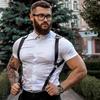 Correa de Cuero con Hebilla Transfronteriza para Hombres Correa de Pecho Personalizada para Hombres Cinturón Alternativo SM Correa para el Hombro Hombres Sexo