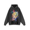 Sudadera con capucha de marca nacional de moda hiphop europea y americana para hombre, para pareja, peso pesado, lavado antiguo, moda urbana, holgada, de manga larga