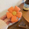 Cuerda elástica para el cabello con diseño de flores a cuadros para niña, banda de goma, cubierta de cuero resistente y elástica, cuerda para el cabello para mujer