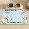 Tapete para comida de mascotas, tapete para piso, tapete para platos, tapete para el hogar, antideslizante, antimanchas, impermeable, tapete para jaula de perros, tapete para alimentación, nuevo