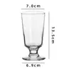 Taza de Cerveza Artesanal Taza para Agua con Gas Restaurante de Celebridad de Internet Taza para Jugo Bebida Fría Copa para Bebida de Cóctel