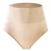 Pantaletas sin costuras de cintura alta con control de abdomen para mujer, entrepierna de algodón puro, tallas grandes para moldear el cuerpo posparto y levantar los glúteos, directo del fabricante