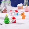 Exportação Transfronteiriça Micro-Paisagem Criativa Papai Noel Veado DIY Decoração Acessórios para Pendurar Mini Enfeites de Mesa