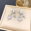 Colgante Transfronterizo Más Vendido Sol y Luna Cobre Microincrustado Circonita Accesorios para Joyería DIY Moda Personalidad Versátil Accesorios de Temperamento para Mujeres