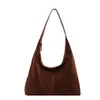Bolso Bandolera de Hombro Esmerilado Gran Capacidad Estilo Nuevo Comercio Exterior Casual Simple Bolso de Axila Bolso Tote de Gran Capacidad para Viajes