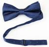 Estilo coreano cor sólida dos homens Silver Point Bow Tie sul-coreano de seda casamento Bow Tie Dress Business Bow