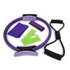 Set de Pilates de cinco piezas para fitness toalla de yoga cinturón de tensión anillo de tensión máquina de tensión fitness yoga estilo transfronterizo