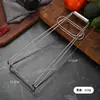 Abrazadera de placa de elevación de acero inoxidable no magnética, soporte de placa gruesa y espesa, herramienta de cocina, pinza para cuencos y platos, pinza para cuencos