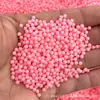 3/4/5/6/8mm Contas Redondas de Acrílico Sem Furo Coloridas Cor Sólida Plástico Sólido Contas Soltas DIY Presilha de Cabelo Pérola
