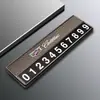 Adecuado para Cadillac Placa de Número de Estacionamiento Ct5 Xt6 Xt4 Atsl Placa Temporal Especial para Teléfono Móvil en Movimiento