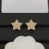 Nuevo Set Dior/Dior Cd Nariz de Cerdo con Etiqueta, Collar de Estrella de Cinco Puntas, Pulsera, Anillo y Juego de Pendientes al por Mayor