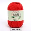 Hilo de Tela de Color Sólido de Alta Elasticidad para Tejer Pantuflas, Zapatos de Ganchillo, Bolsas DIY, Cojines de Cuna, Fabricante de Hilo para Sombreros