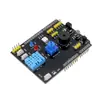 Placa de Desenvolvimento Arduino Uno Placa de Expansão Multifuncional Sensor de Temperatura e Umidade Controle Remoto Infravermelho Versão de Expansão 9 em 1