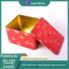 Lata de Biscoitos Rolo de Ovo Lata Quadrada para Biscoitos Embalagem de Presente de Biscoitos de Ano Novo Lata de Biscoitos Rolo de Ovo