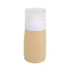 Frasco Dispensador de Silicone Transfronteiriço Portátil para Viagem Conjunto de Frascos para Armazenamento de Shampoo Gel de Banho Lavagem