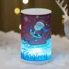 Decorações de Natal Enfeites de Natal Velas de Natal Velas Criativas Presentes de Natal Luzes Noturnas Velas Digitais de Natal