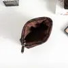 Bolsa de Maquiagem Estilo Ins com Estampa de Leopardo Portátil Grande Capacidade Bolsa para Armazenamento de Batom Bolsa Clutch Estampada Estilo Amazon